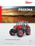 proxima proxima plus proxima power Váš univerzální společník Traktor je Zetor. Od roku 1946.