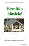 Krmítko klasické. Návod na sestavení a umístění krmítka. www.budkajakodarek.cz