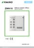 ČESKY ZWK1 0. Dálkový ovladač Z-Wave Návod k používání. www.fakro.com 14.06.30 NC852- CZ