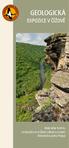 GEOLOGICKÁ EXPOZICE V ČÍŽOVĚ. Malý atlas hornin, se kterými se můžete setkat na území Národního parku Podyjí