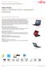 Data Sheet Fujitsu LIFEBOOK UH572 Ultrabook Notebook