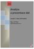 Analýza a prezentace dat