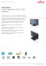 Datasheet Fujitsu Monitor E22T-7 LED Monitor