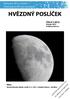 HVĚZDNÝ POSLÍČEK ČÍSLO 1/2012. Měsíc. březen 2012 mladez.astro.cz. jarní rovnodennost 2011. 20. března, 6h14min seč