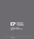 EP ENERGY TRADING CORPORATE DESIGN MANUAL V. 01.2