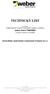 TECHNICKÝ LIST. na výrobek: vnější tepelně izolační kompozitní systém s omítkou. weber therm TWINNER. s izolantem z desek Isover TWINNER