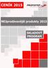 SKLADOVÝ PPROGRAM a NEJprodávanější produkty 2015