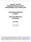 TECOMAT FOXTROT PROGRAMOVATELNÉ AUTOMATY PROGRAMMABLE LOGIC CONTROLLERS ZÁKLADNÍ DOKUMENTACE K MODULU BASIC DOCUMENTATION FOR MODULE CP-1001