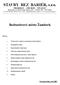 Bezbariérové město Žamberk. 1. Úvodní slovo o historii a současnosti města Žamberk. 5. Návrh bezbariérových tras ve městě Žamberk