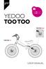 max 60 kg 132 lbs min 85 cm 33 in yedoo too too too too alu too too I, II user manual