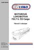 4-8091-048-00. CZ LOKO, a.s. Bezručovo nám. 580 560 02 Česká Třebová Česká republika. Tel.: +420 325 518 811 Fax: +420 325 518 888