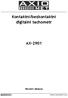 Kontaktní/bezkontaktní digitální tachometr AX-2901. Návod k obsluze