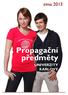 zima 2013 Propagační předměty UNIVERZITY KARLOVY