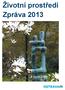 Životní prostředí Zpráva 2013