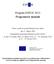 Program ESPON 2013 Programový manuál