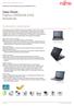 Data Sheet Fujitsu LIFEBOOK E782 Notebook