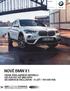 NOVÉ BMW X1 CENA ZÁKLADNÍHO MODELU OD 630 661 KČ BEZ DPH SE SERVICE INCLUSIVE 5 LET / 100 000 KM. Nové BMW X1. Ceny a výbava Stav: Listopad 2015