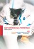 DUPONT PERSONAL PROTECTION. Tyvek. ProShield. Tychem. Katalog produktů