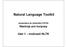 Natural Language Toolkit