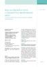 ROLE VLOŽKOVÝCH TESTŮ V DIAGNOSTICE INKONTINENCE MOČI THE ROLE OF PAD TESTS IN EVALUATION OF URINARY INCONTINENCE