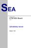 Cellular Engine XT55 SEA Board verze 1. Uživatelský návod. Verze 1.04