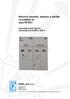 Návod k montáži, obsluze a údržbě rozvaděče vn typu W 38,5. jmenovité napětí 38,5 kv jmenovitý proud 630 a 1250 A