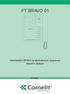 FT BRAVO 01. Videotelefon BRAVO se sluchátkovou soupravou Návod k obsluze GROUP S.P.A. 12-2005