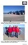 FOTO 1: Místo, kde se setkává Atlantský oceán se Severním mořem. Transport výletníků z centrálního parkoviště je realizován traktorem!