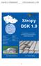 Stropy BSK 1.0 Uživatelská příručka Betonové stavby Group s.r.o. 2008