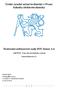 České vysoké učení technické v Praze Fakulta elektrotechnická
