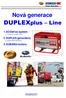 DUPLEXplus Line. Nová generace. 1. ECOdrive-systém s vysoce kvalitními. 2. DUPLEX-generátory a nejmodernějšími. 3. SUBARU-motory