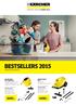 BESTSELLERS 2015 2690,- 4490,- HOME&GARDEN. PARNÍ ČISTIČ SC 3 Pára nonstop. Okamžitě připravený k použití.