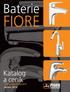 Baterie FIORE. Katalog a ceník