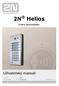 2N Helios. Uživatelský manuál. Dveřní komunikátor. Verze 3.0 Firmware 11.02.02 www.2n.cz