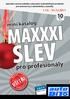 SLEV MAXXXI. pro profesionály. mini katalog 1.12. - 31.12.2011