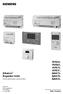 RVS43.. RVS63.. AVS75.. AVS37.. QAA75.. QAA78.. QAA55.. Albatros 2 Regulátor kotle Uživatelská příručka. Building Technologies HVAC Products