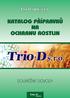 Trio-D spol. s r.o. SOUBĚŽNÉ DOVOZY CHEMIE