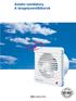 Axiální ventilátory A tengelyventillátorok