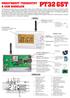 PROSTOROVÝ TERMOSTAT S GSM MODULEM