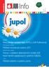 Info. Nový design výrobků řady JUPOL a JUB Professional. Přehled novinek pro sezónu 2011