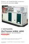 OUTdoor MGM 400 Zemní plyn - emise NOx < 500 mg/m3 @ 5%O2. V kontejenru. Typový list kogenerační jednotky s plynovým motorem MAN