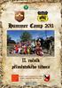Hummer Camp 2011. II. rocník ˇ prímestského ˇ ˇ tábora. Projekt vznikl za podpory hl. města Prahy a městské části Praha 20