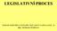LEGISLATIVNÍ PROCES. Autorem materiálu a všech jeho částí, není-li uvedeno jinak, je Mgr. Michaela Holubová.