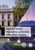 Lékařská fakulta Masarykovy univerzity 2003 2009 v kostce