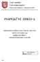 Česká republika Česká školní inspekce. Karlovarský inspektorát - oblastní pracoviště INSPEKČNÍ ZPRÁVA