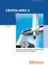 Souřadnicové měřicí stroje CRYSTA-APEX S PRC 1374(3) Vysoký výkon, nízká cena, CNC souřadnicový měřicí stroj, který splňuje světové standardy