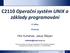 C2110 Operační systém UNIX a základy programování