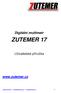 Digitální multimetr ZUTEMER 17. Uživatelská příručka. www.zutemer.cz. www.zutemer.cz obchod@zutemer.cz servis@zutemer.cz 1