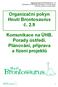 Organizační pokyn Hnutí Brontosaurus č. 2.9. Komunikace na ÚHB. Porady ústředí. Plánování, příprava a řízení projektů