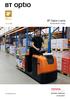 www.toyota-forklifts.cz BT Optio L-série Vychystávací vozíky